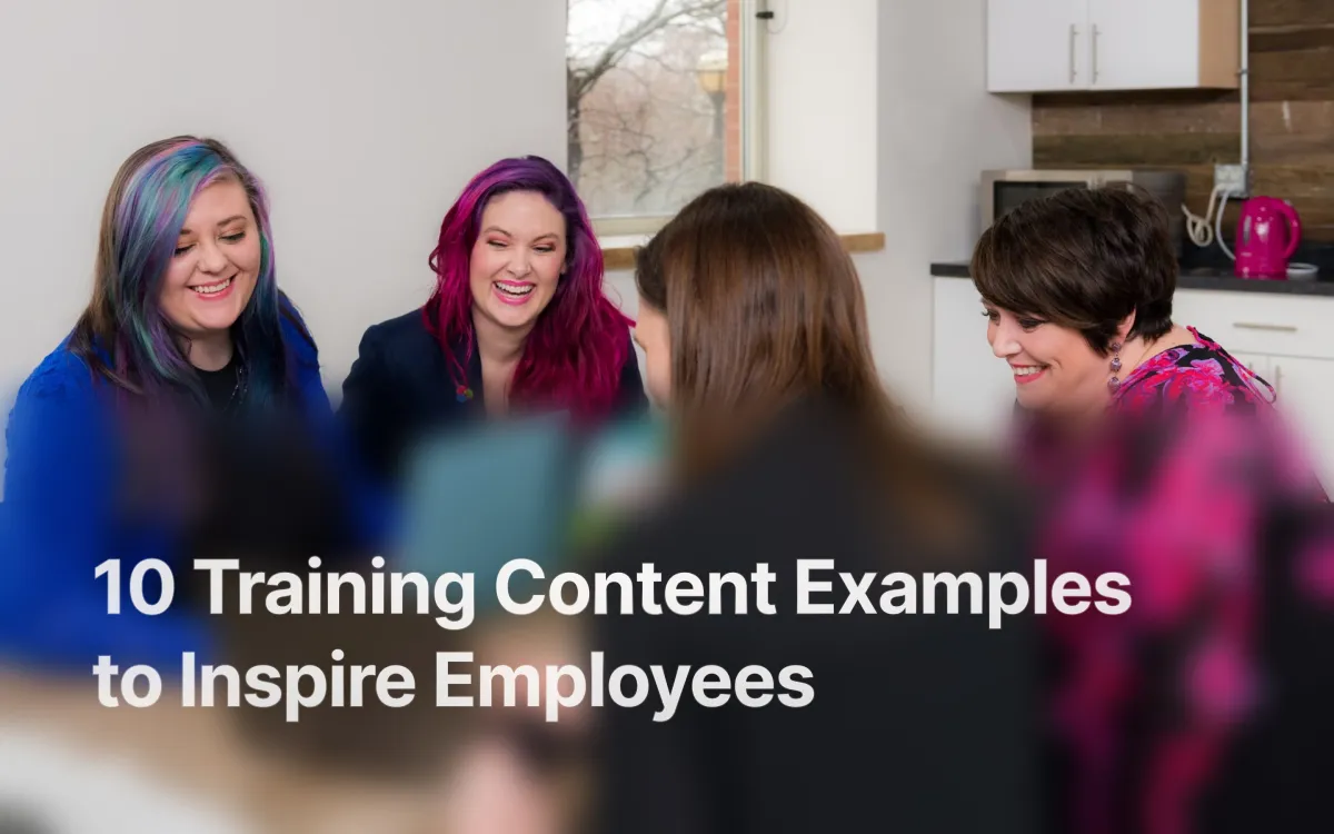 10 Training Content Examples to Inspire Employees